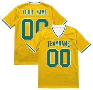 เสื้อเจอร์ซีย์อเมริกันฟุตบอลไซส์พิเศษสำหรับผู้ชายเสื้อแขนสั้นปักชื่อทีมสำหรับกีฬาฤดูร้อนตามสั่ง2025 - Product Image 2