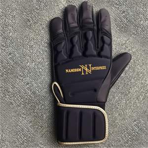 Namissm Interprize High Quality Professional PU Leather Baseball <b>Batting</b> Gloves Custom Logo Color Eco-Friendly Durable - Product Image 3