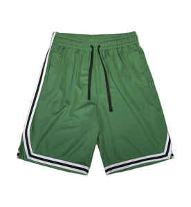 Short de fitness pour homme à séchage rapide ceinture élastique avec cordon de serrage tissu extensible respirant vêtements de sport oem logo personnalisé - Product Image 2