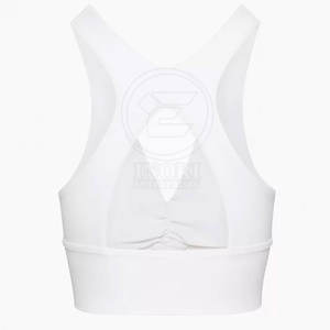 Sujetador Deportivo Ecológico para Mujer, con Soporte Alto, Transpirable, Acolchado, con Logotipo Frontal Personalizable, para Gimnasio y Yoga - Product Image 5