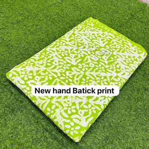 Tela de algodón batik hecha a mano más vendida, tinte Natural para blusa, pantalones y decoración del hogar, 45 pulgadas de ancho, 200 GSM - Product Image 5