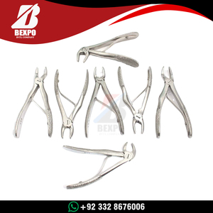 Kit de Fórceps para Extracción Dental de Alta Calidad, Instrumentos Quirúrgicos Dentales de Accionamiento Manual Hechos con Acero Inoxidable de Calidad - Product Image 5