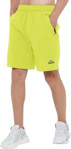 Pantalones cortos transpirables de alta calidad para hombre, pantalones cortos informales para gimnasio, nuevo diseño, pantalones cortos para correr, bolsillos en la cintura elástica - Product Image 3