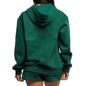 High Quality Cotton Thick Blank Plain Oversized Embroidered <b>Towel</b> Embroidery No String Unisex Custom Logo Plus Size <b>Hoodies</b> - Product Image 6