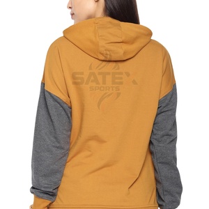 Sudadera con capucha de peso pesado para mujer, ropa de calle de invierno de etiqueta privada personalizable, alta calidad, buen estilo, cómodo con capucha - Product Image 4