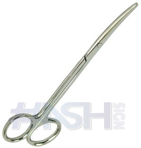 กรรไกรตัดตรงปลายโค้งมีปลายทื่อที่บอบบางเครื่องมือผ่าตัดสัตวแพทย์สัตวแพทย์ - Product Image 4