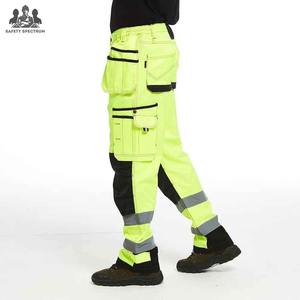 Pantalons de travail confortables, nouvelle conception, sécurité, haute visibilité, antibactériens, respirants, séchage rapide, imperméables - Product Image 4