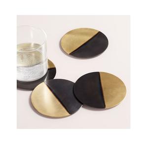 Top Design Metal Inlay Designer Tea Cup <b>Mats</b> Pads At Wholesale Price High Standard Dinnerware Drink Coaster - Product Image 5