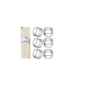 Anillo de servilleta de acero inoxidable Diseño superior Anillos de servilleta de hierro Acero inoxidable redondo de tamaño personalizado de alta calidad - Product Image 1