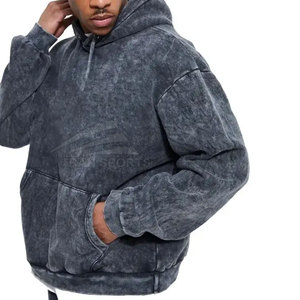 Utilisation en extérieur Nouveau design Survêtement délavé à l'acide pour hommes Vente en gros à la mode Survêtement délavé à l'acide pour hommes - Product Image 4