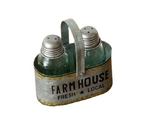 Caddy de almacenamiento galvanizado, organizador de 4 secciones, soporte para utensilios de encimera de Metal con mango redondo de Metal, cocina chapada en estaño plateado - Product Image 3