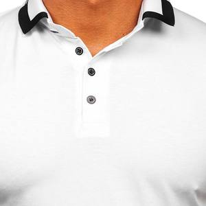 Polos de algodón transpirables de moda para hombres - Product Image 4