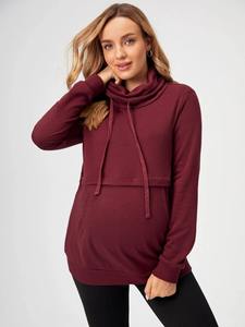 Sudaderas con Capucha al por Mayor, Sudadera con Capucha Lisa con Cordón, Diseño Libre, Bordado Personalizado Disponible - Product Image 4