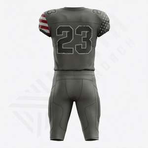 Uniforme de Fútbol Americano Ligero a Precio Competitivo, Unisex, Nuevo, Color Único, Sublimación, Ropa Deportiva de Alto Rendimiento - Product Image 2