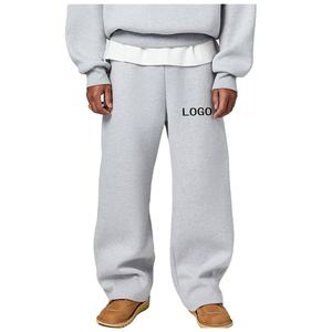 กางเกงวอร์มสำหรับผู้ชายสำหรับวิ่งกลางแจ้งสไตล์วินเทจผ้าคอตตอนสไตล์สตรีทเทอร์รี่ผ้าคอตตอนสำหรับ100% - Product Image 1