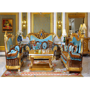 Juego de Sofás de Lujo Estilo Palacio para Sala de Estar, Exportaciones DST, Sofá de Madera Personalizado y Duradero, Mejores Proveedores de Muebles de Alemania - Product Image 1