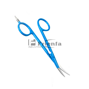 Tijeras Bipolares Reutilizables de Acero Inoxidable de Alta Calidad, Hoja Curva, Certificación CE, para Uso Quirúrgico ORL, Cantidad a Granel - Product Image 3