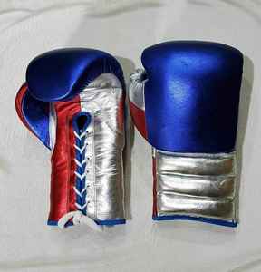 Guantes de Boxeo de Cuero con Logotipo Personalizado Profesional al por Mayor 2026 para Hombre, Alta Calidad, Protección UV, Antideslizantes, OEM Pakistán - Product Image 6
