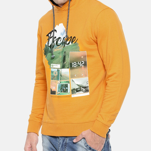 Venta al por mayor personalizado impreso 100% algodón poliéster hombres Sudadera con capucha de gran tamaño otoño ropa deportiva con impresión digital - Product Image 2