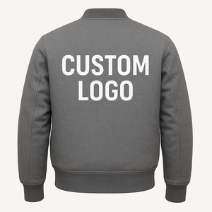 Chaqueta Bomber con Recubrimiento Personalizado |   Ropa Exterior Premium Resistente al Viento y Transpirable con Logotipo Frontal, Estilo Urbano, Unisex, Fabricante OEM ODM - Product Image 2