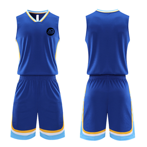 ชุดบาสเก็ตบอลคุณภาพสูง โพลีเอสเตอร์ 100% กางเกงขาสั้น พิมพ์โลโก้ตามสั่ง สวมใส่สบาย สำหรับผู้ใหญ่ทุกเพศ สีพื้น ระบายอากาศได้ดี ผลิตจากโรงงาน - Product Image 4