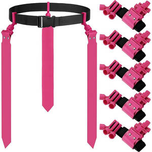 Lightweight Breathable Material <b>Bright</b> Reinforced Belt Loops Recreational School Physical Education Classes <b>Football</b> Belt Flag - Product Image 1