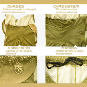 Pantalones cortos cómodos de gimnasio MMA de cintura alta para mujer personalizables de calidad superior, lona transpirable, logotipo personalizable, diseño de tamaño/color - Product Image 6