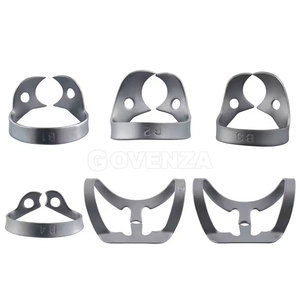 Kit de Dique de Goma Endodóntico Manual de 12 Piezas, Set de Pinzas y Fórceps Dentales de Acero Inoxidable GOVENZA INTERNATIONAL GI-1117 Ergonómico - Product Image 5