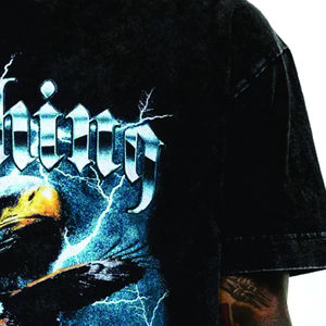 Camiseta de gran tamaño en blanco de alta calidad, camiseta lisa con diseño de hombro caído, camisetas de impresión personalizadas para hombres - Product Image 5