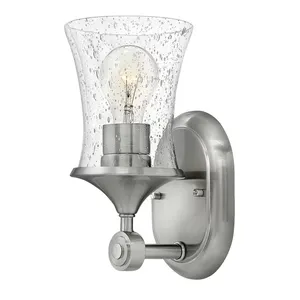 Modern Design Simple Shape Wall Scone Wall Decorative Lamp for Living Room Decoration in Silver Color Finishing <strong>Lightning</strong> Supply - Product Image 1