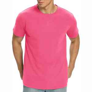 T-shirt 100% coton pour homme, col montant, séchage rapide, coupe ample pour tenue décontractée et sport, tissu en flanelle de haute qualité - Product Image 6