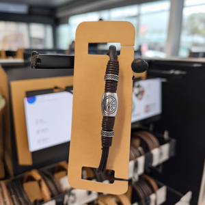 Braccialetto in Pelle Personalizzato Luco per Gadget, Braccialetti Promozionali - Product Image 3
