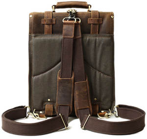 Mochila Everyday Adventure de cuero genuino multicompartimento y duradera con alta calidad - Product Image 5