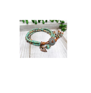 Atractiva pulsera elegante BOHO para mujer, joyería Bohemia, pulsera delicada con cuentas de moda para mujer, joyería de moda - Product Image 1