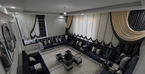 Conjunto de Sala de Estar Tradicional Árabe Majlis |   Tela Plegable Extensible Modular |   Personalizable |   Envío Gratuito a Todo el Mundo - Product Image 2