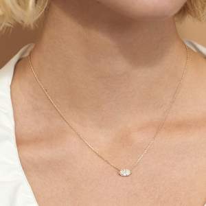 สร้อยคอเพชรโมอิสเพชรสีเงิน925 - Product Image 4