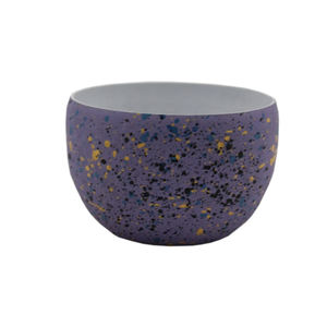 Vente chaude Cuisine et Table Top Fer Forme Ronde Bol Violet Couleur Bol De Service Et Bols Décoratifs À La Main En Vrac - Product Image 1