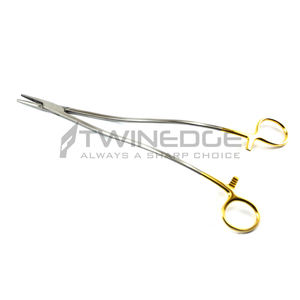 Fórceps de soporte de aguja Bozeman de alta calidad | Soporte de aguja de carburo de tungsteno | Instrumentos quirúrgicos de ginecología de acero inoxidable - Product Image 3