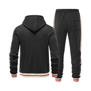 Conjunto Deportivo Premium 2025 de 2 Piezas, Informal, Transpirable, de Manga Larga, con Cremallera Completa, para Gimnasio, Correr, Deportes de Invierno, Unisex - Product Image 2