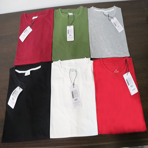 Camiseta informal para hombre, ropa de calle inteligente de algodón puro, Color sólido, diseño en blanco, superventas - Product Image 2