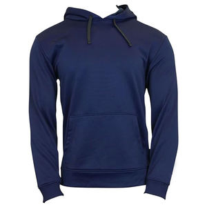 Venta al por mayor personalizado en blanco peso pesado francés Terry Sudadera con capucha de gran tamaño esencial bordado Puff impresión Sudadera con capucha para hombres - Product Image 2