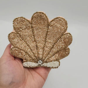 Best Quality Handmade fruits Beaded Keychain Charms Fruit-<b>Themed</b> Embroidery Craft for Bag From India - Product Image 1