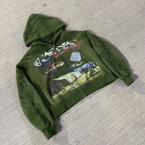 Sudadera con Capucha Personalizada para Hombre, 100% Algodón, con Cierre, Transpirable, para Invierno - Product Image 2