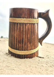 Taza de Cerveza/Vino de Madera Personalizada de Alta Calidad con Color y Logotipo para Exportación a Granel desde India para Regalos Empresariales - Product Image 5