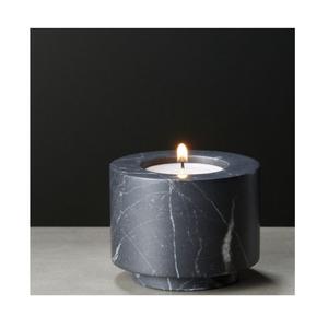 <b>marble</b> <b>candle</b> holder handcrafted pillar stand suitable for wedding centerpiece spa meditation festive events and table styling - Product Image 1