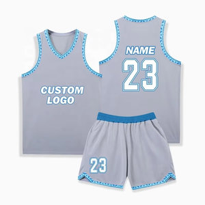 Maillot de basketball respirant personnalisé OEM/ODM avec logo imprimé par sublimation, manches courtes, antibactérien et anti-transpiration - Product Image 4
