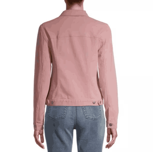 Women's Stylish <b>Long</b> Sleeve Winter <b>Denim</b> <b>Jacket</b> Comfortable Cotton-filled with Button Decoration Customized OEM Service - Product Image 5