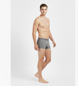 Calzoncillos de Algodón para Hombre Urban Ease Gris, Tejido Elástico Transpirable Diseñado para un Soporte Diario Suave - Product Image 1