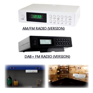 CR-460 moderne Küche DAB + FM Radio mit 0,4 "LED-Anzeige <span class=keywords><strong>Digital</strong></span> <span class=keywords><strong>LCD</strong></span> Wecker Funktion AC Powered Electronic Plastic Design - Product Image 2