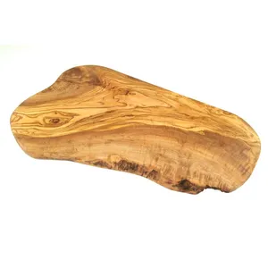 Planche à découper ronde en bois sans poignée personnalisée - Product Image 5